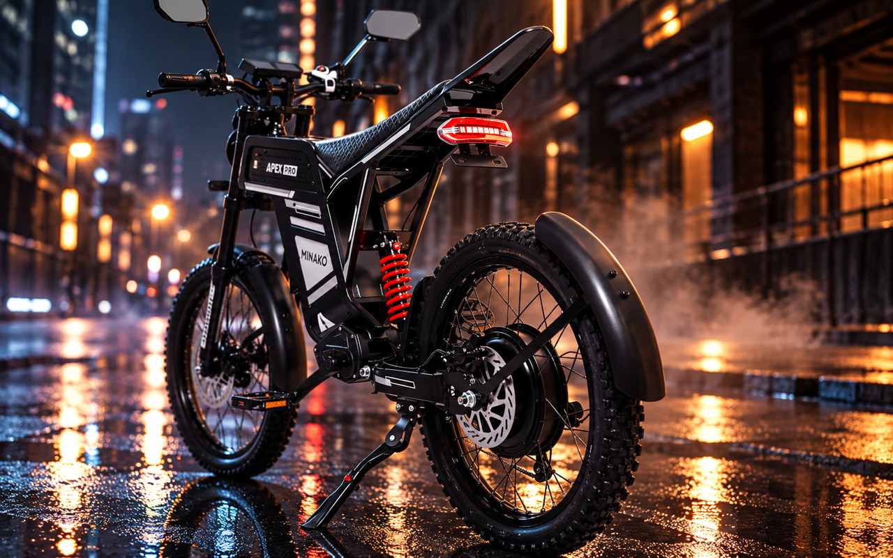 Электровелосипед Minako Apex PRO: мощь и стиль